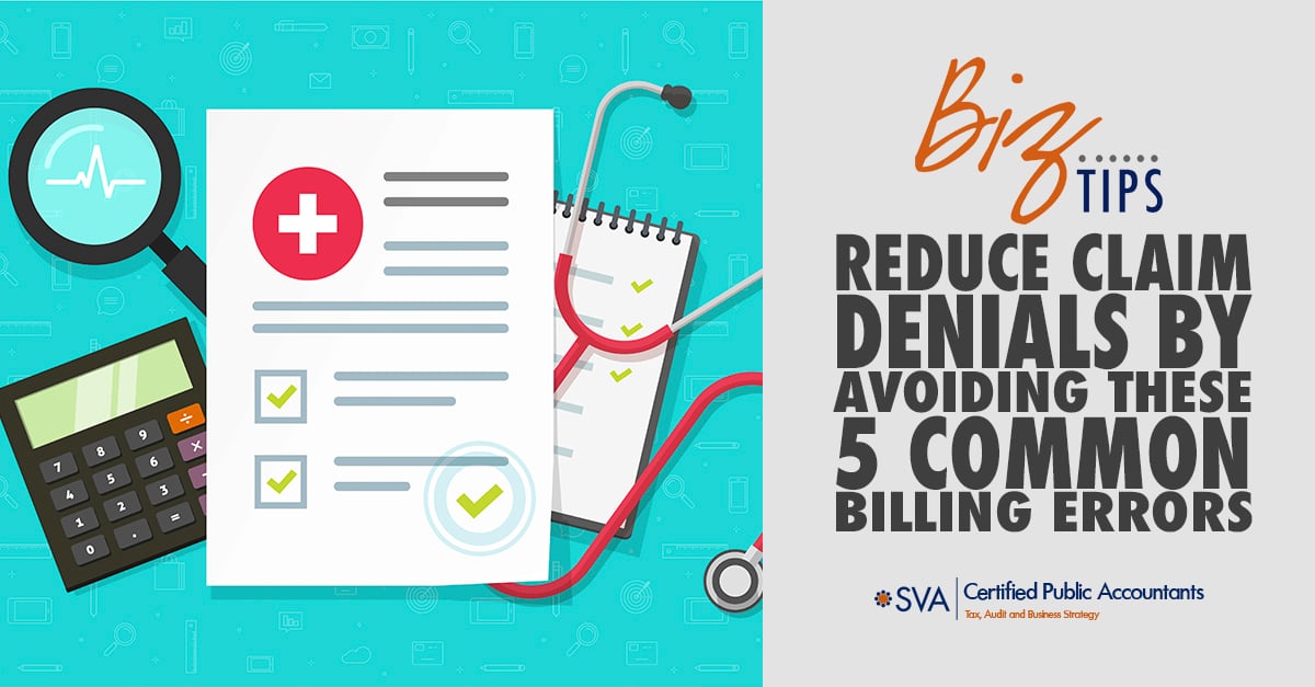 Reduce Claim Denials By Avoiding 5 Common Billing Errors